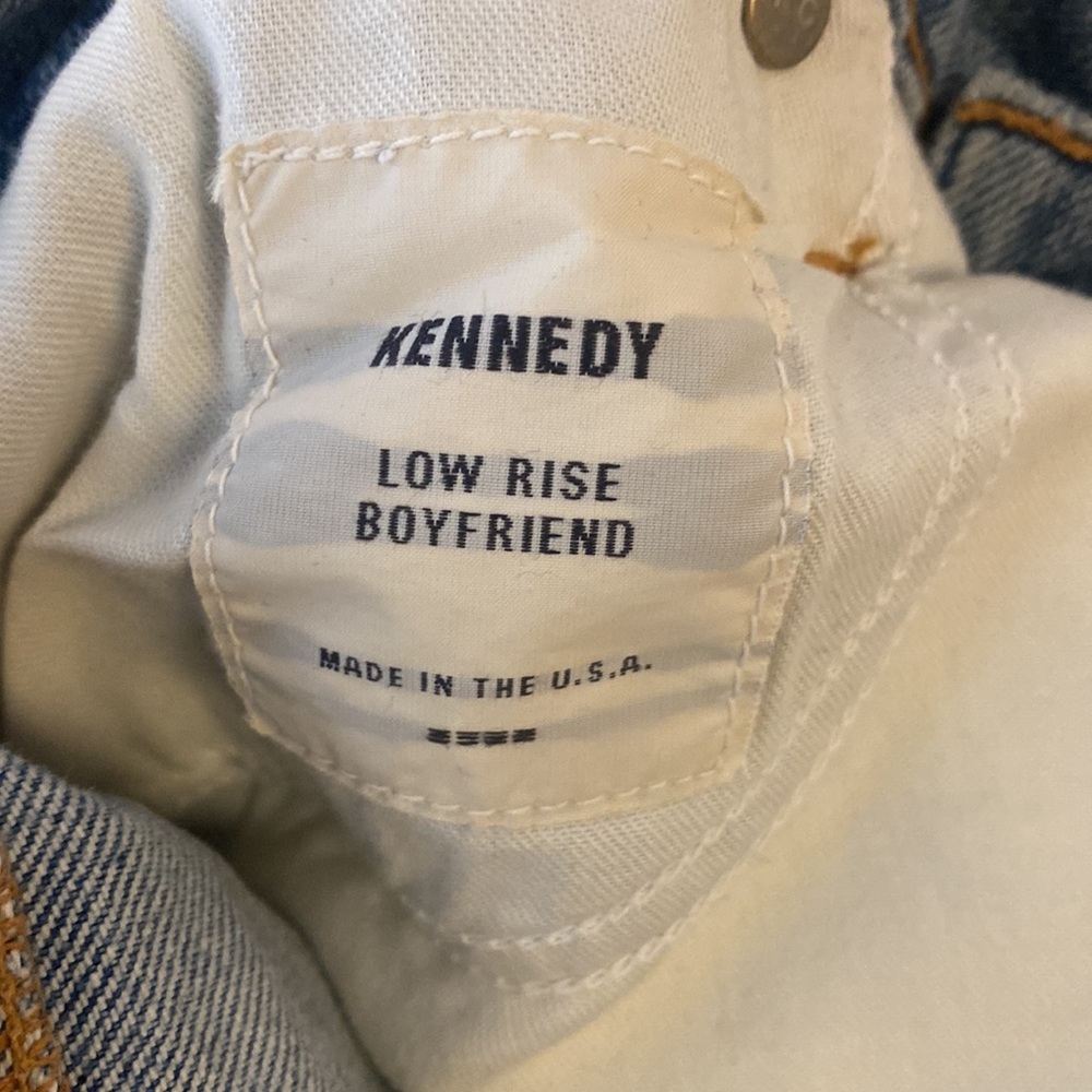 Baldwin Kennedy low rise boyfriend jeans size 27 waist - Picture 13 of 14